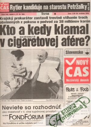 Nový čas 249/1994 - Kolektív autorov