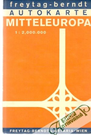 Autokarte Mitteleuropa - Kolektív autorov
