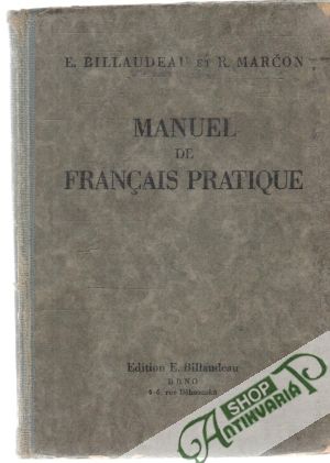 Manuel de Francais pratique - Billaudeau, Marčon