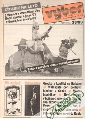 Výber z domácej a zahraničnej tlače 33/93 - Kolektív autorov
