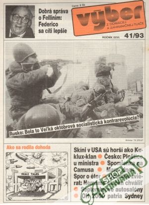 Výber z domácej a zahraničnej tlače 41/93 - Kolektív autorov