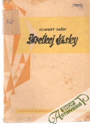 Z veľkej lásky - Cačev Kliment