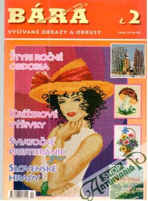 Bára č. 2 - vyšívané obrazy a obrusy - Kolektív autorov