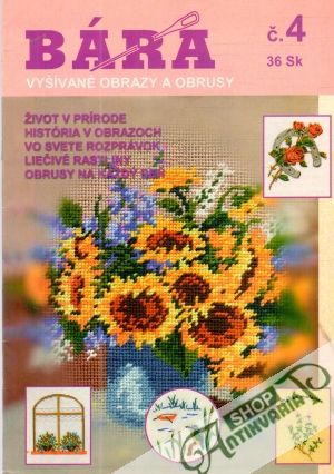 Bára č. 4 - vyšívané obrazy a obrusy - Kolektív autorov