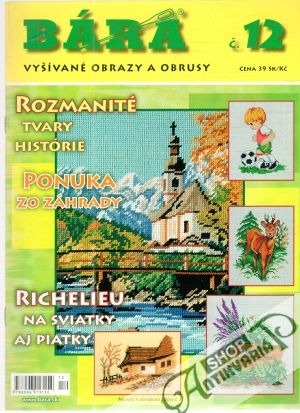 Bára č. 12 - vyšívané obrazy a obrusy - Kolektív autorov