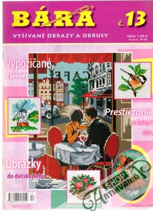 Bára č. 13 - vyšívané obrazy a obrusy - Kolektív autorov