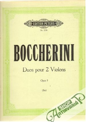 Duos pour 2 Violons - Boccherini