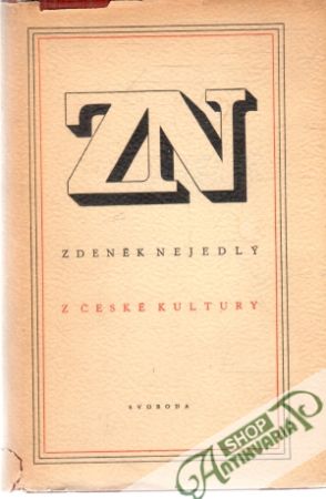 Z české kultury - Nejedlý Zdeněk