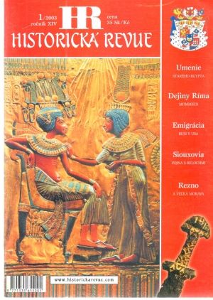 Historická revue 1/2003 - Kolektív autorov
