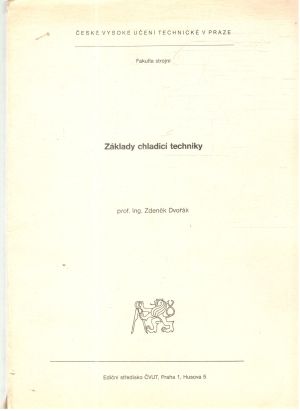 Základy chladicí techniky - Dvořák Zdenék