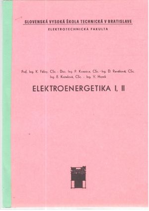 Elektroenergetika I, II. - Kolektív autorov