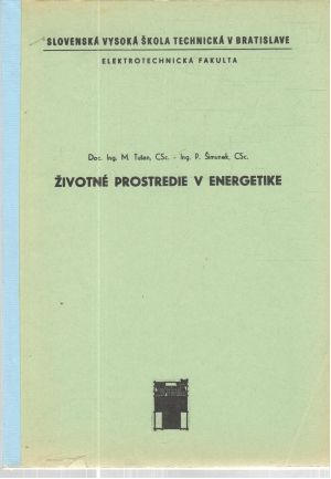 Životné prostredie v energetike - Tušan, Šimunek