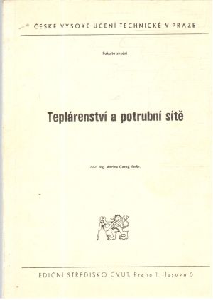 Teplárenství a potrubní sítě - Černý Václav