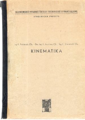 Kinematika - Pekárek, Jančina, Stareček