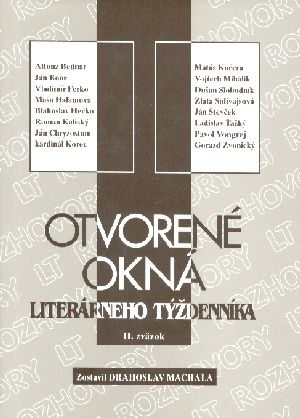 Otvorené okná literárneho týždenníka II. - Machala Drahoslav