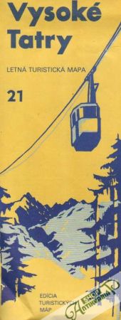 Vysoké Tatry - Letná turistická mapa 21. - Kolektív autorov