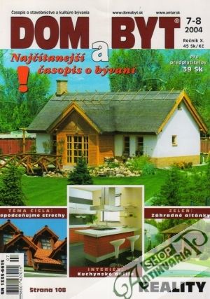 Dom a byt 7-8/2004 - Kolektív autorov