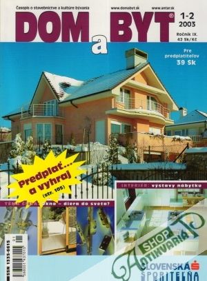 Dom a byt 1-2/2003 - Kolektív autorov