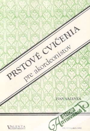 Prstové cvičenia pre akordeonistov - Valenta Ivan