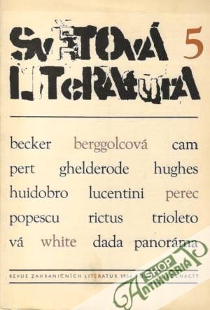 Světová literatura 5/1966 - Kolektív autorov