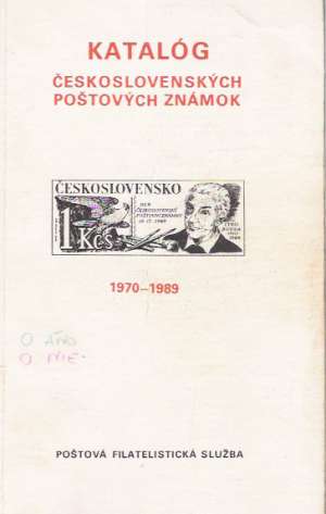 KATALÓG ČESKOSLOVENSKÝCH ZNÁMOK 1970-1989 - Kolektív autorov