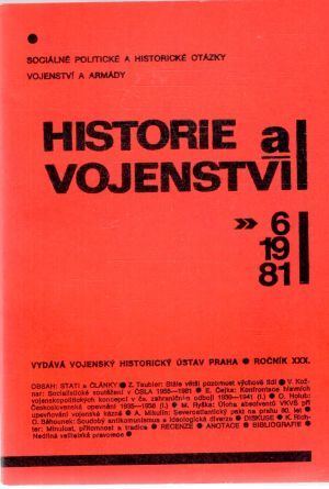 Historie a vojenství 6/1981 - Kolektív autorov