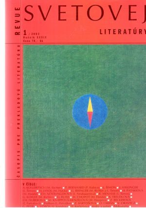 Revue svetovej literatúry 1/2003 - Kolektív autorov