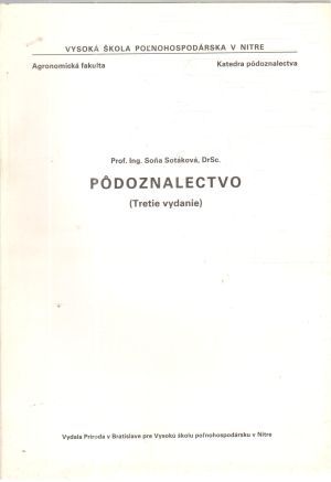 Pôdoznalectvo - Sotáková Soňa