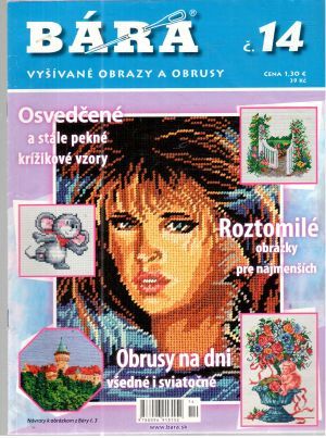 Bára č. 14 - vyšívané obrazy a obrusy - Kolektív autorov