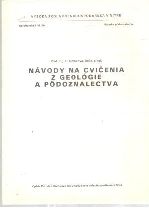 Návody na cvičenia z geológie a pôdoznalectva - Sotáková S. a kolektív