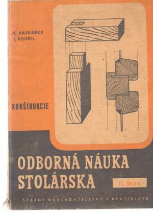 Odborná náuka stolárska II. diel - Havránek, Kouřil