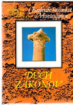 Duch zákonov - Montesquieu Charles de Secondat