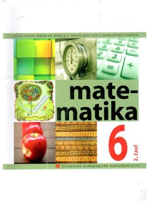Matematika 6. - 2. časť - Čeretková, Šedivý, Teplička