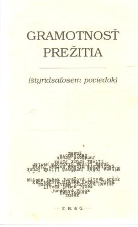 Gramotnosť prežitia - Kolektív autorov