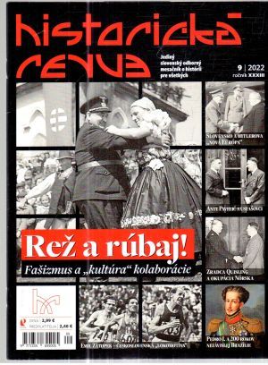 Historická revue 9/2022 - Kolektív autorov