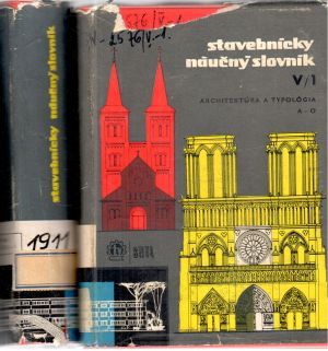 Stavebnícky náučný slovník V/1 - V/2 - Šaling Samuel