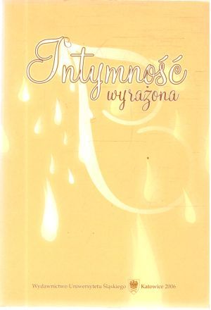 Intymność wyrazona - Kisiela Mariana, Tramera Maciej