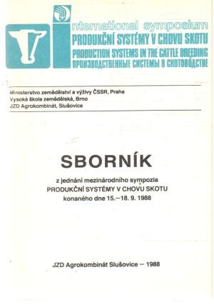 Produkční systémy v chovu skotu - Kolektív autorov