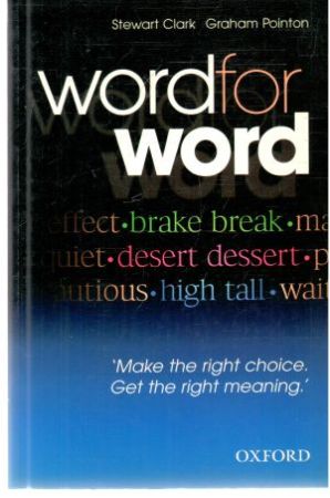 Word for word - Clark Stewart, Pointon Graham