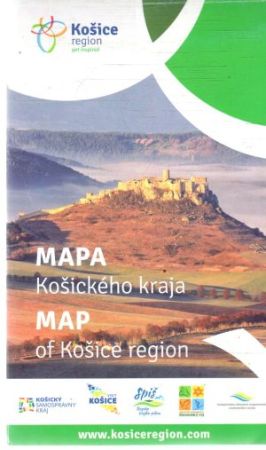 Mapa Košického kraja - Kolektív autorov