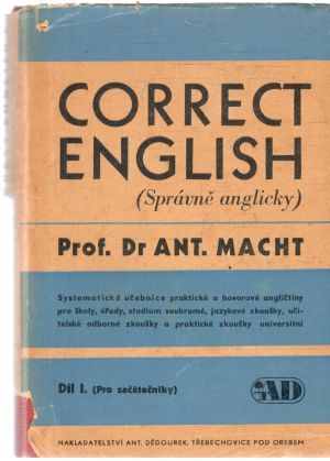 Correct english - správně anglicky - dílI. - Macht Ant.