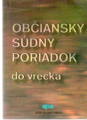 Občiansky súdny poriadok do vrecka - Mračko Miroslav