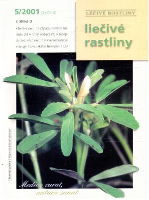 Liečivé rastliny 5/2001 - Čupka a kolektív