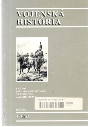 Vojenská história 1/2003 - Kolektív autorov