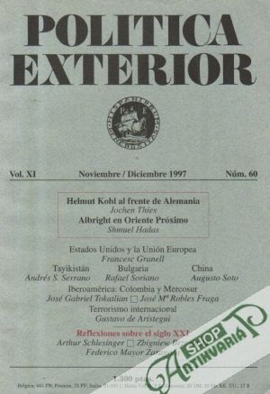 Politika Exterior  Noviembre/Diciembre 1997 - Kolektív autorov