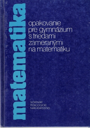 MATEMATIKA - Maxian M., Burjan V.