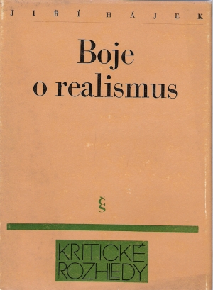 BOJE O REALISMUS - Hájek Jiří