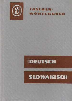 DEUTSCH- SLOWAKISCHES WORTERBUCH - Blanár V.