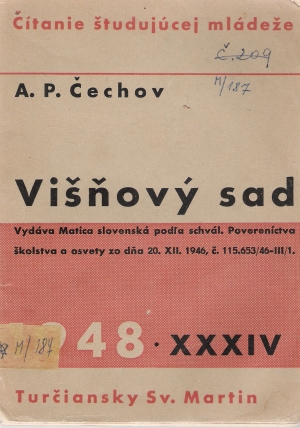 VIŠŇOVÝ SAD - Čechov Anton Pavlovič