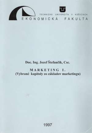 MARKETING I. - Štefančík J.